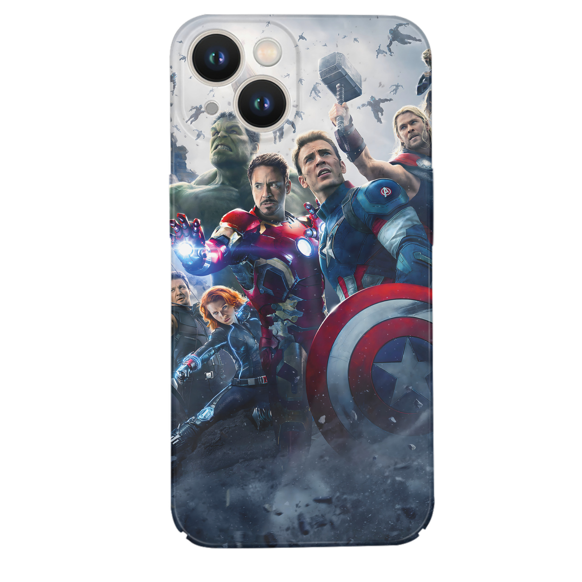 （画像用） アベンジャーズ The Avengers 【iPhone 14シリーズ対応】ハードケース